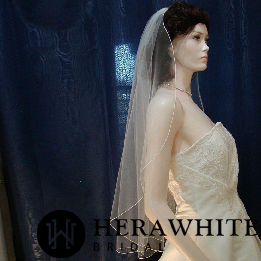 Voile de Mariée Court – Image 5