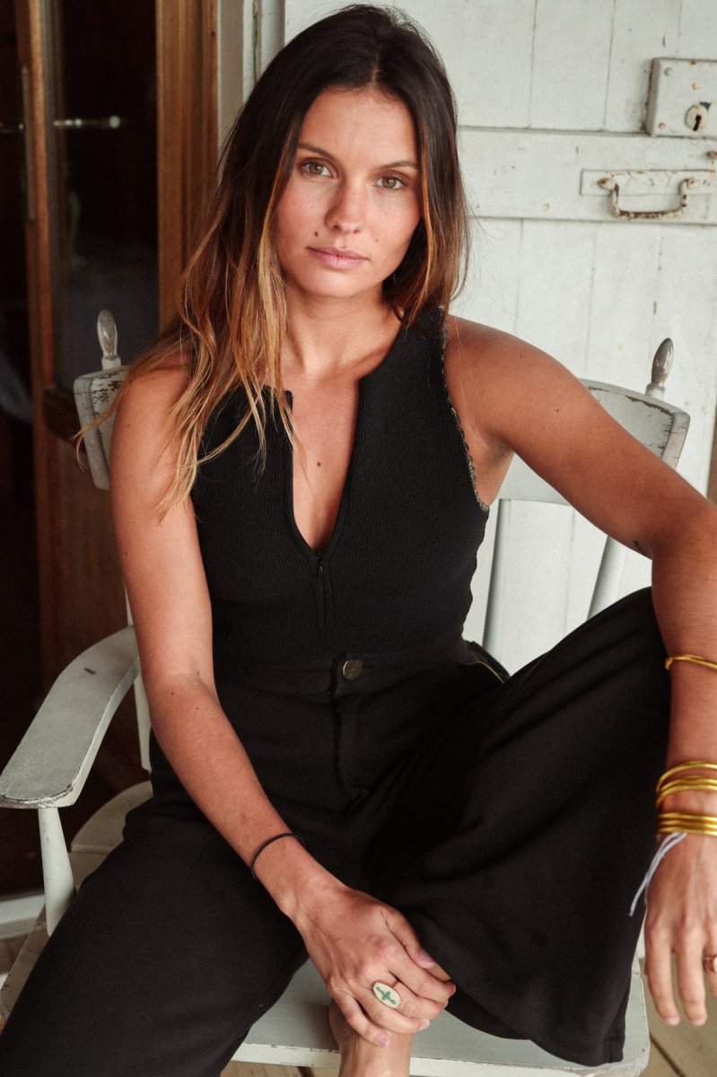 BODY SWIM ZIP noir – Image 2