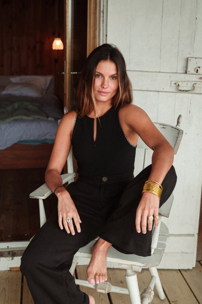 BODY SWIM ZIP noir – Image 4