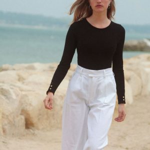 Pantalon TWILL blanc