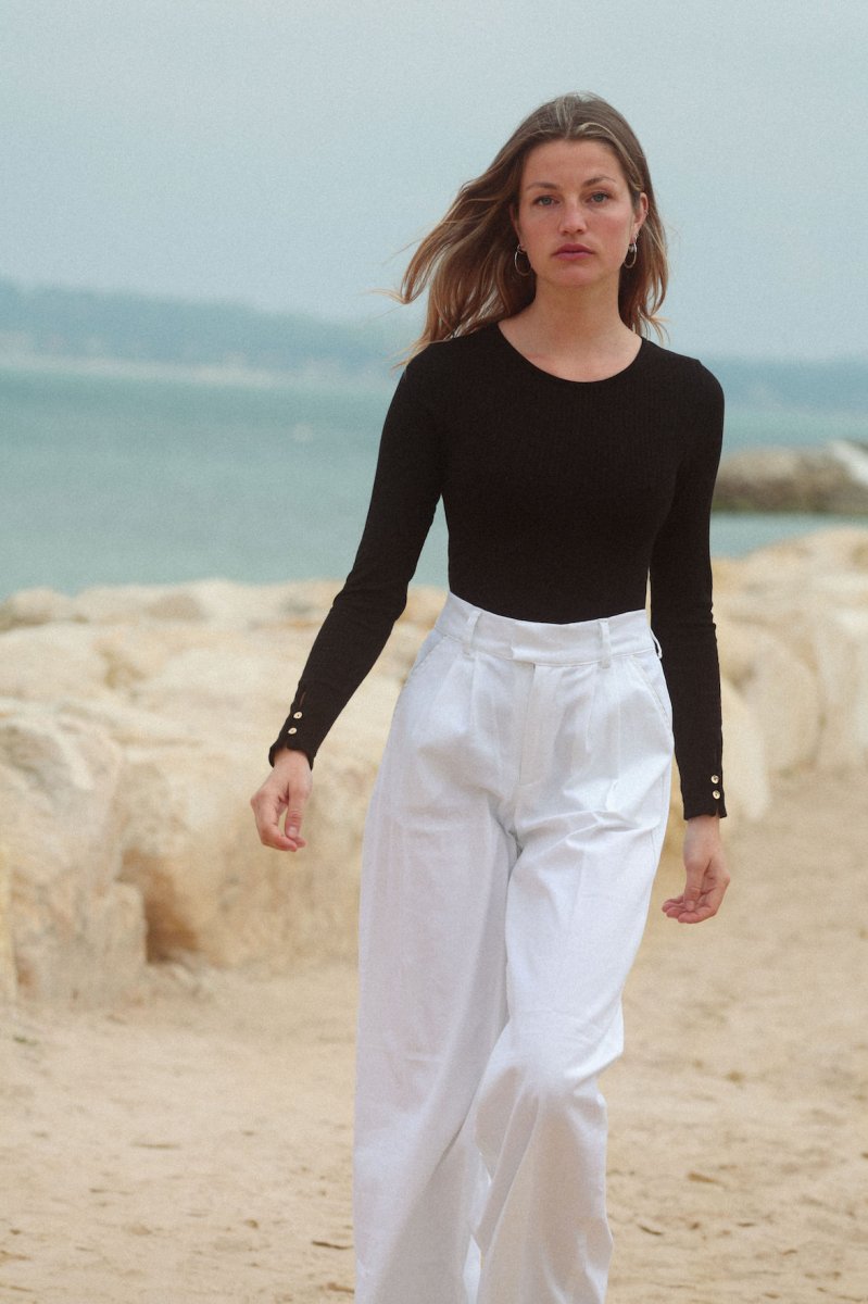 Pantalon TWILL blanc