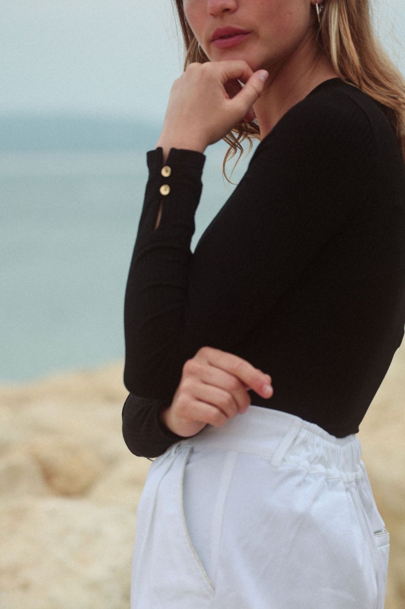 Short TWILL blanc – Image 7