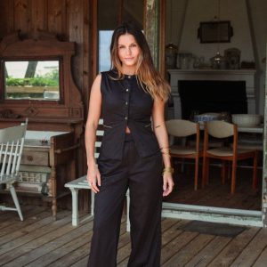Pantalon PALAZZO SPAN noir