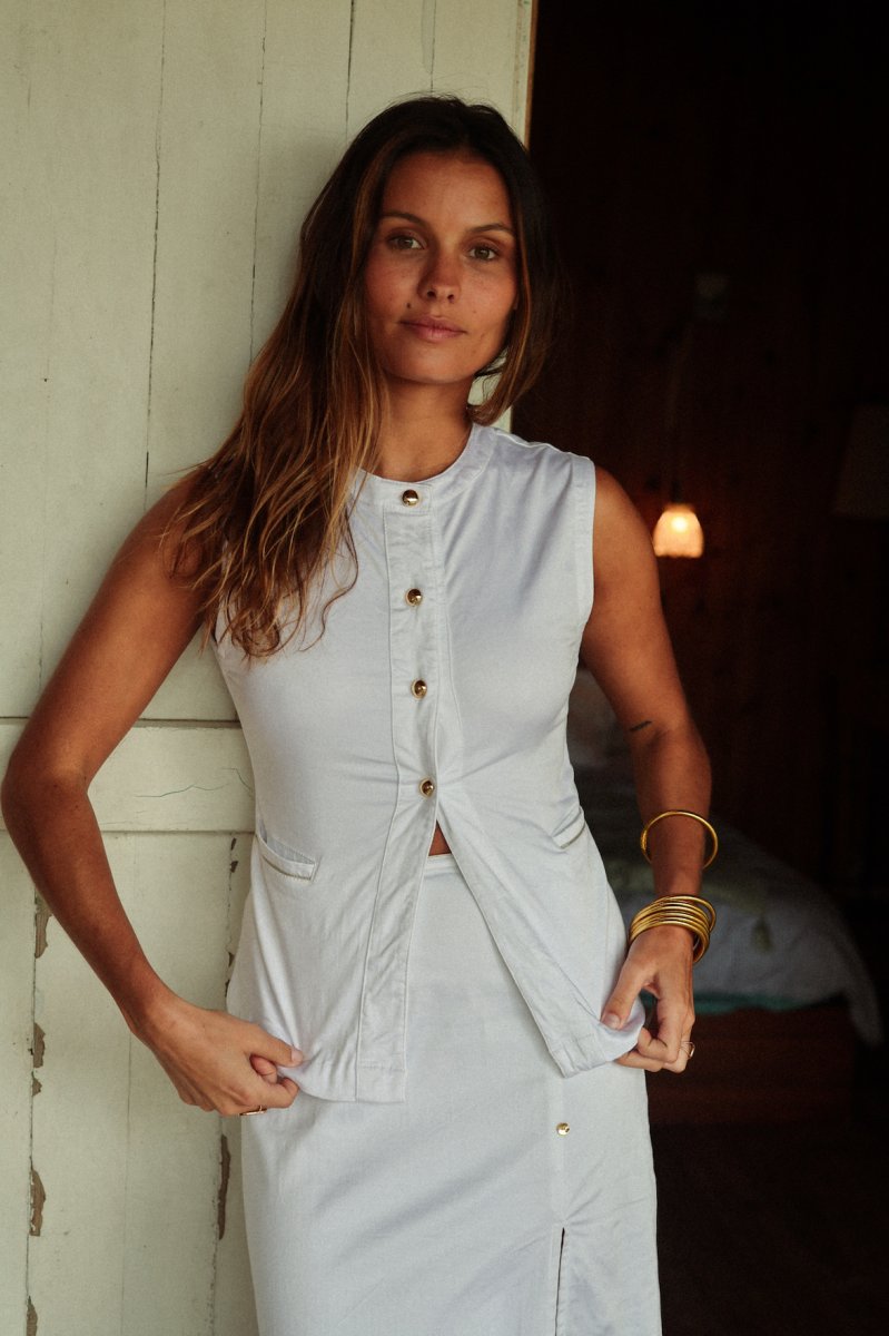 Top VESTE blanc – Image 5