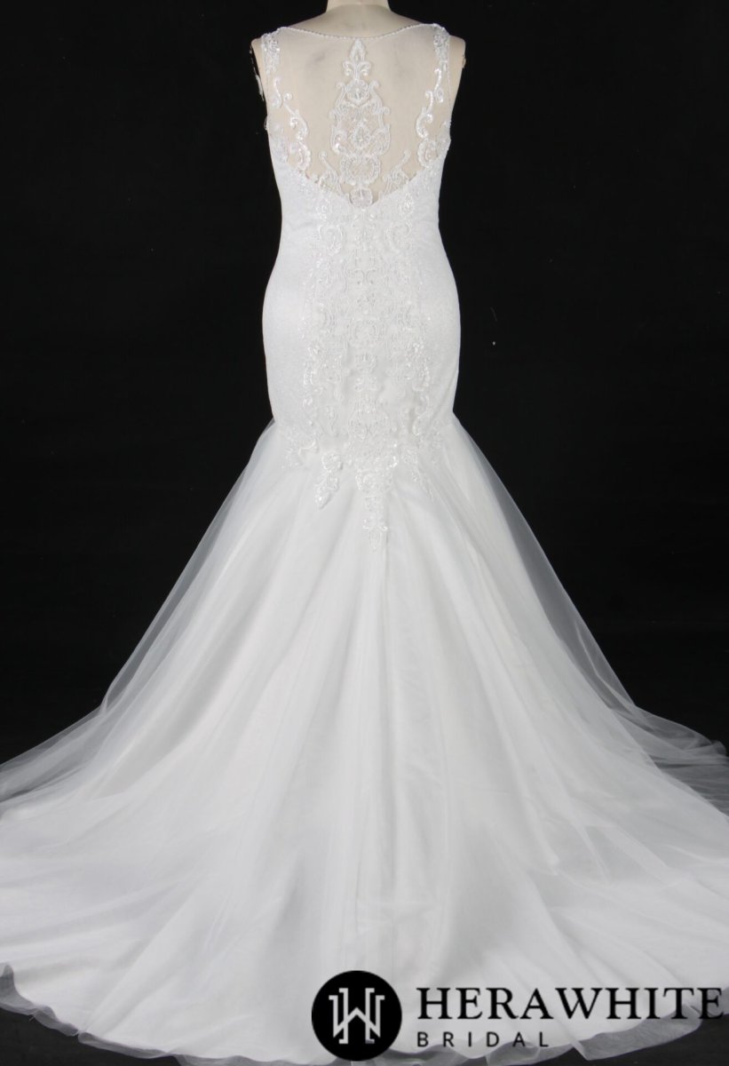 Robe De Sirène Formelle Avec Broderies – Image 6