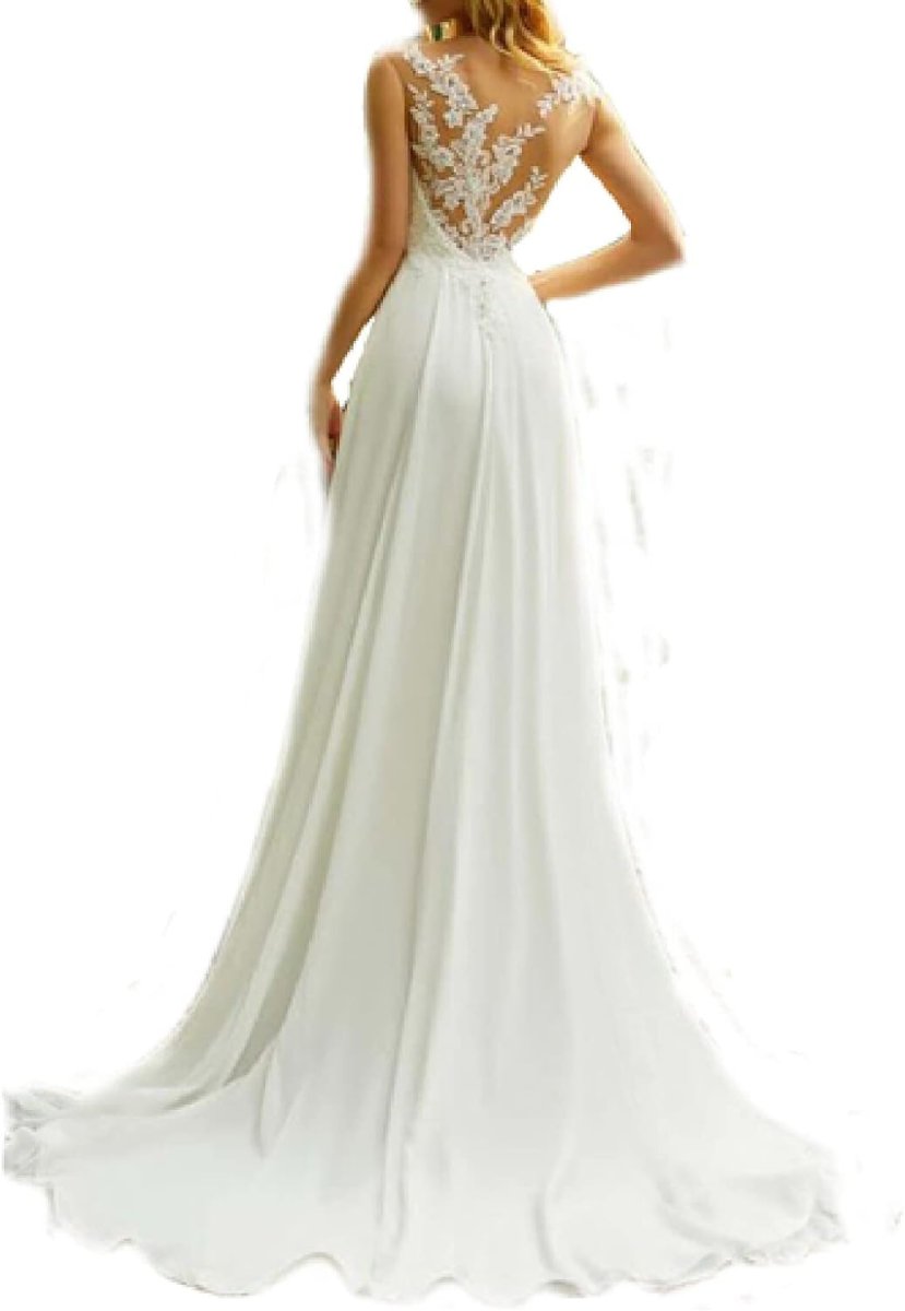 Robe De Mariée Grande Taille Florale – Image 5