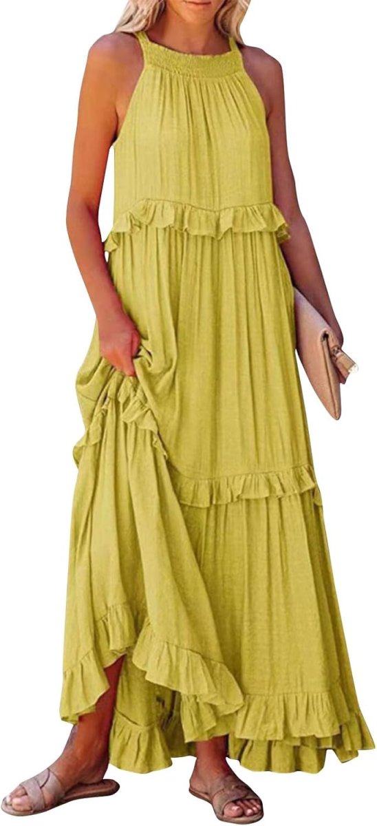 Robe Blanche Boheme Courte – Image 4