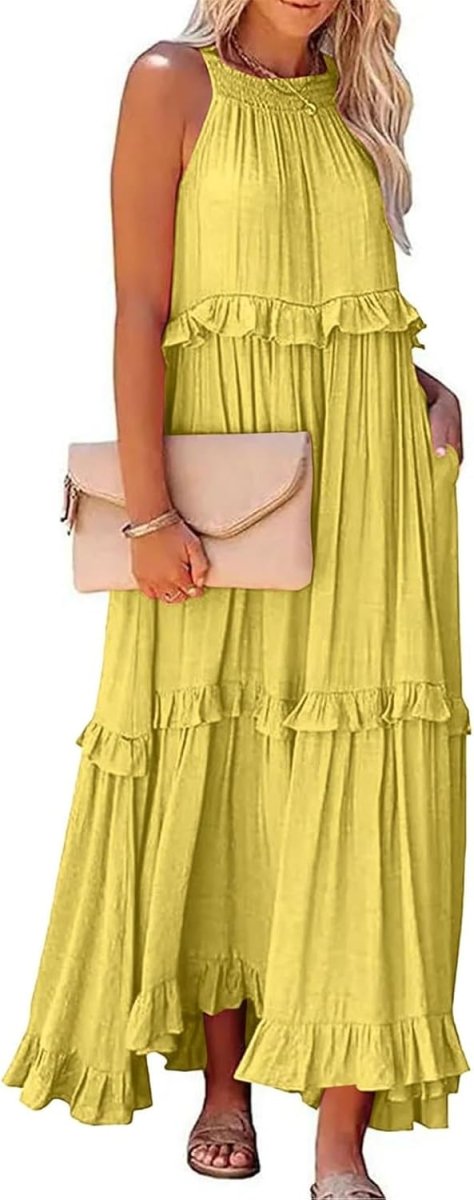 Robe Blanche Boheme Courte – Image 9