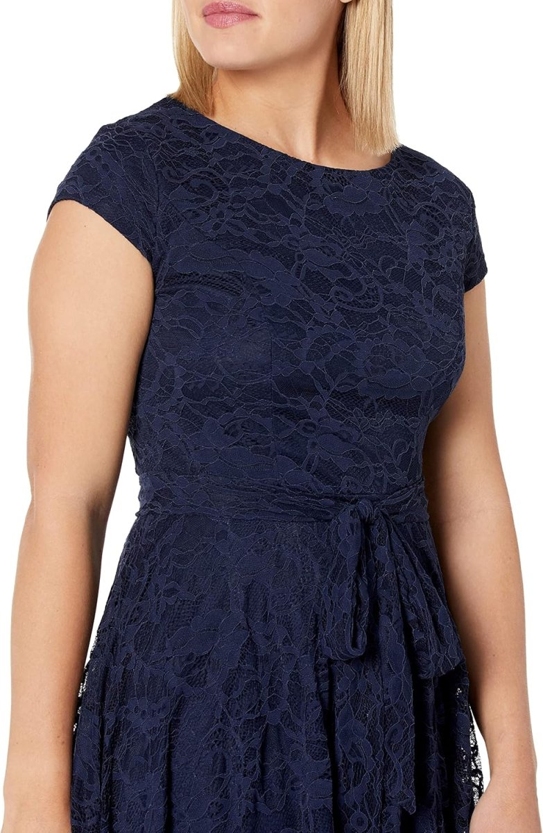 Robe De Mariée Simple Courte Blanche – Image 5