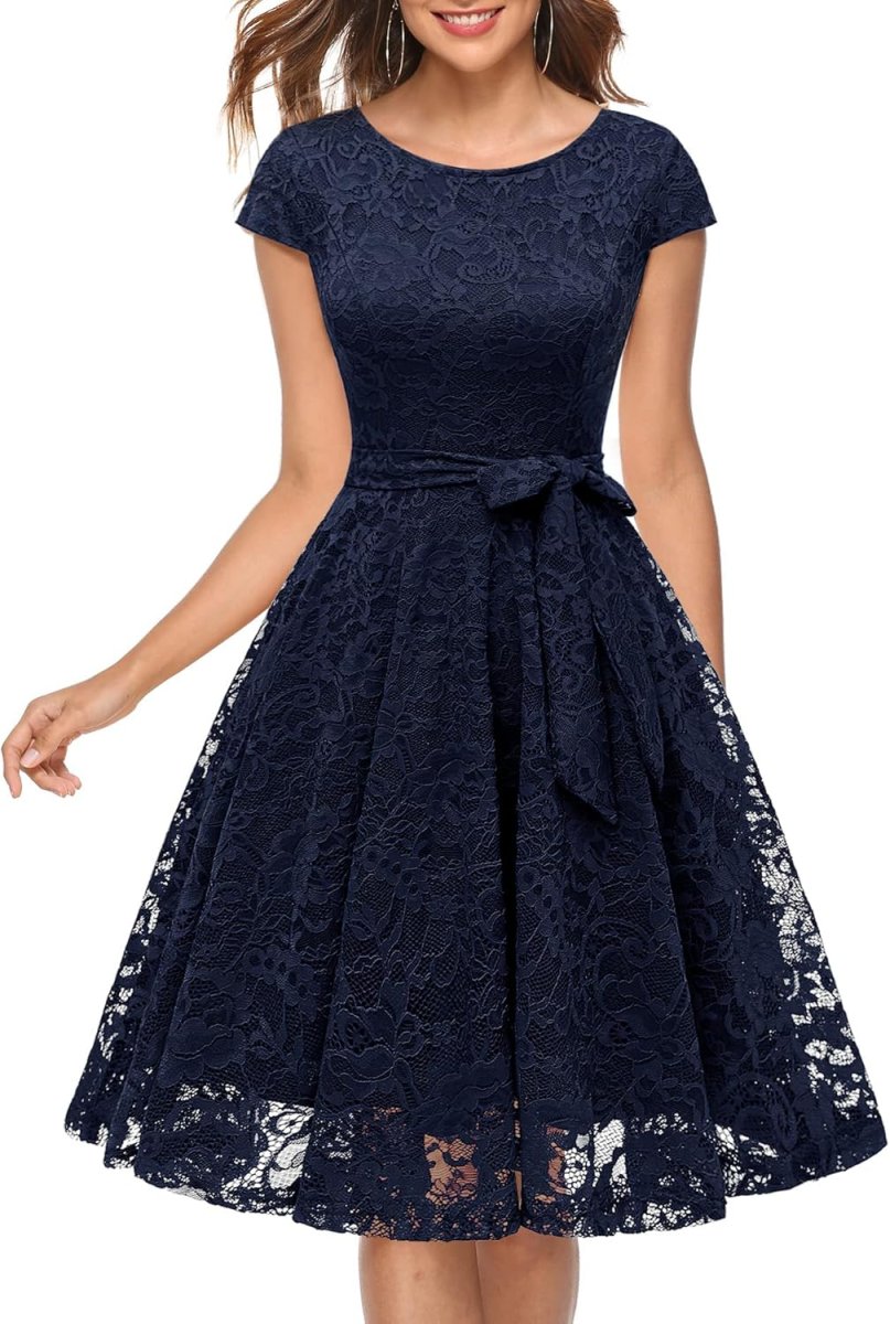 Robe De Mariée Simple Courte Blanche – Image 6