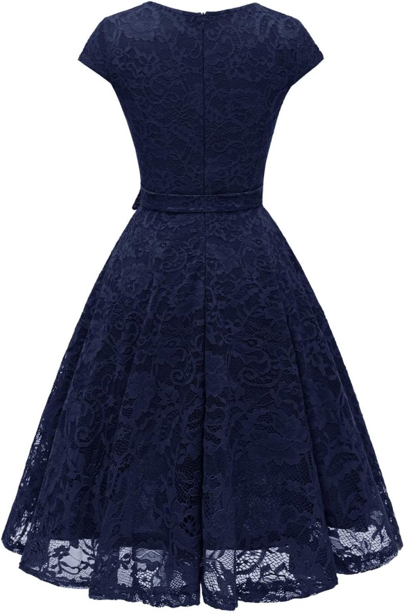 Robe De Mariée Simple Courte Blanche – Image 7