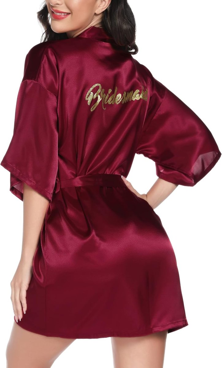 Robe De Mariée Champêtre Courte Blanche – Image 5