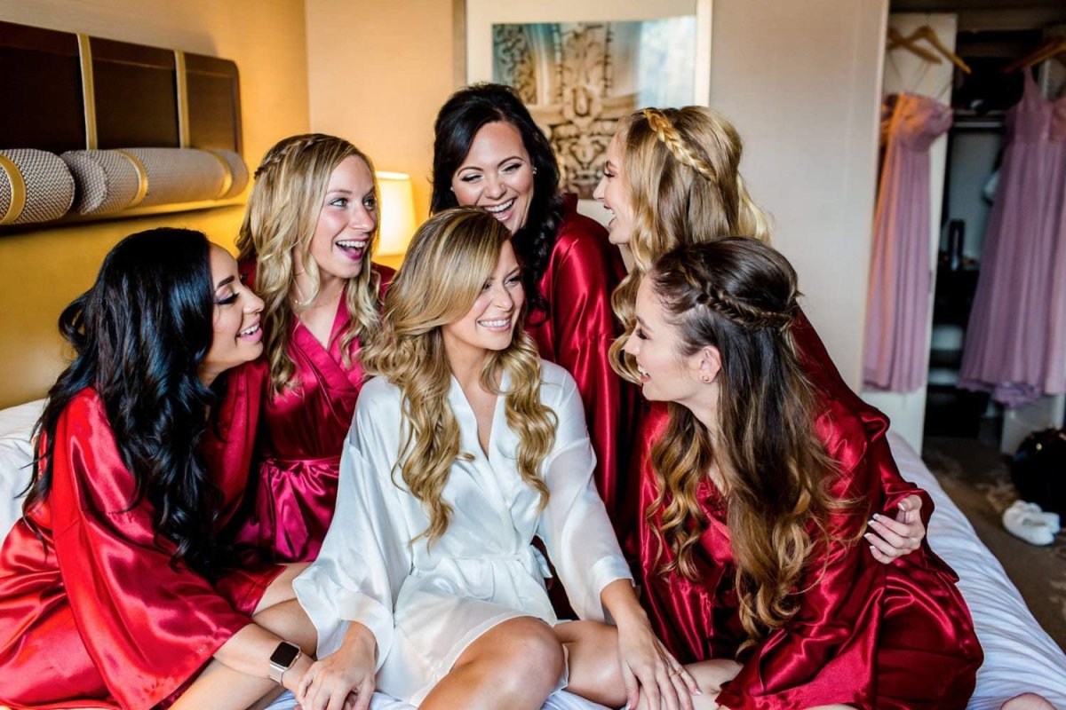 Robe De Mariée Champêtre Courte Blanche – Image 7