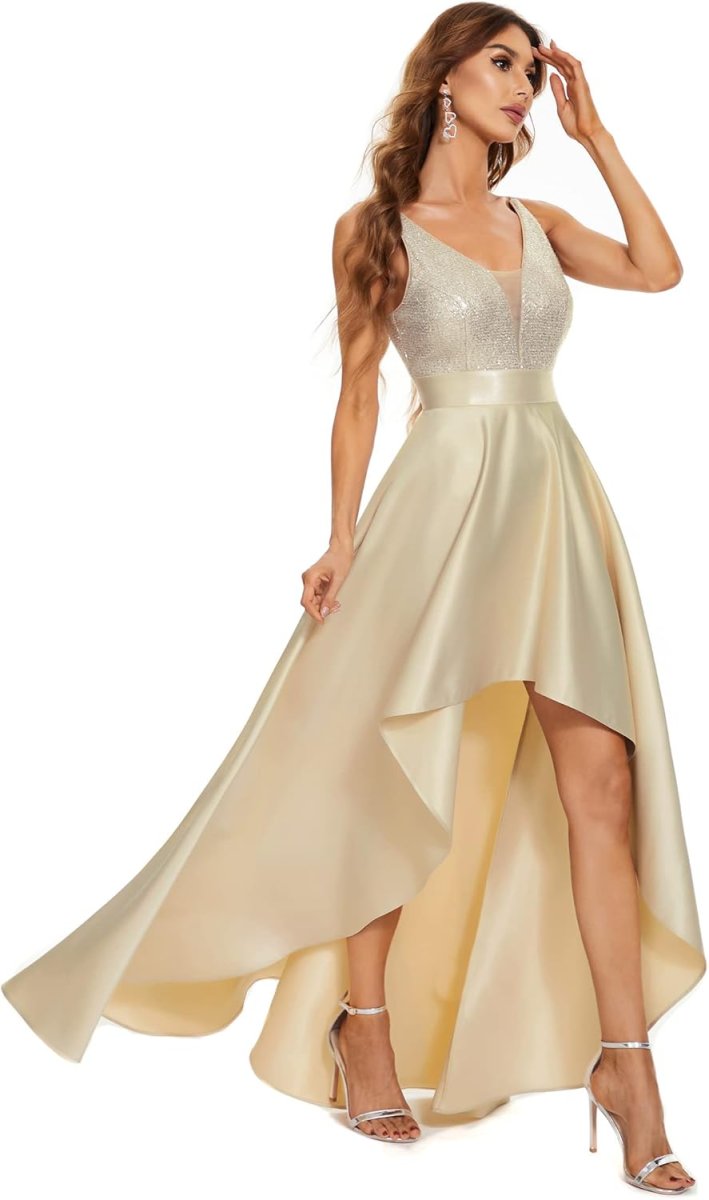 Robe De Mariée Courte Détachable Blanche – Image 8