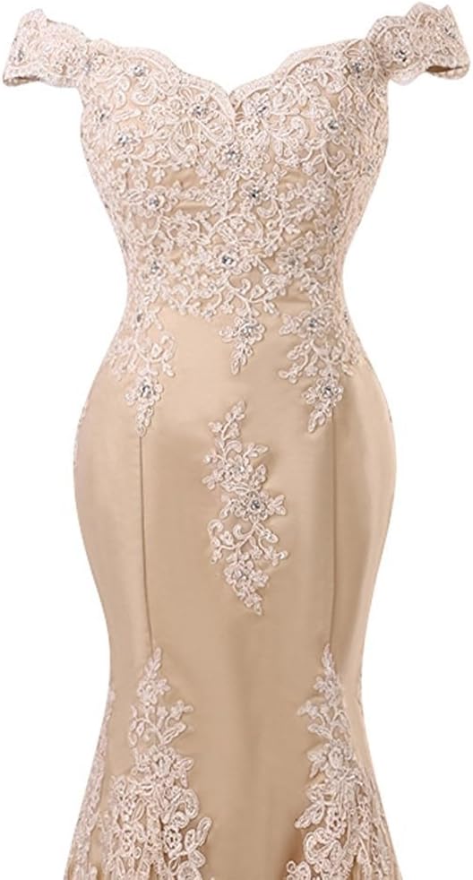 Robe de mariée sirène en tulle pailleté dos ouvert et épaulettes – Image 7