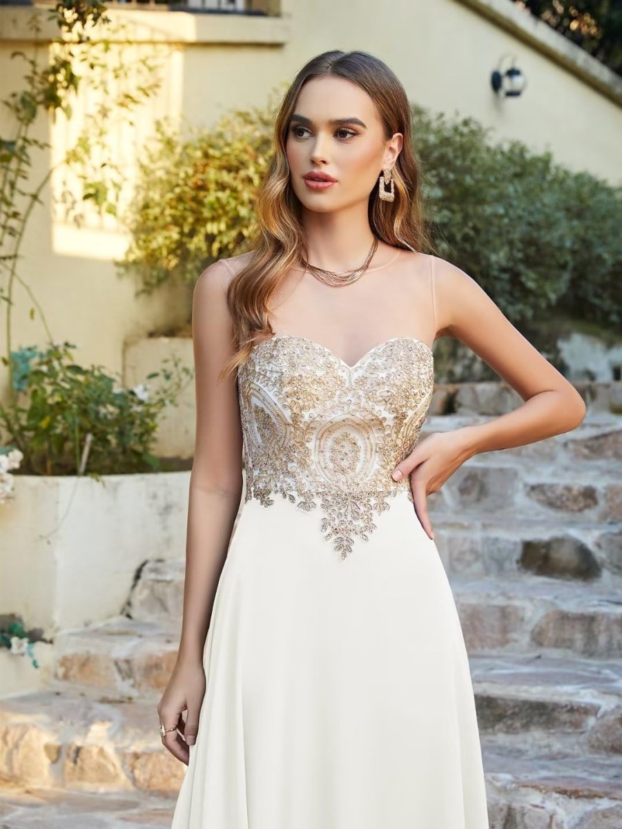 Robe de mariée princesse bustier et dentelle – Image 8