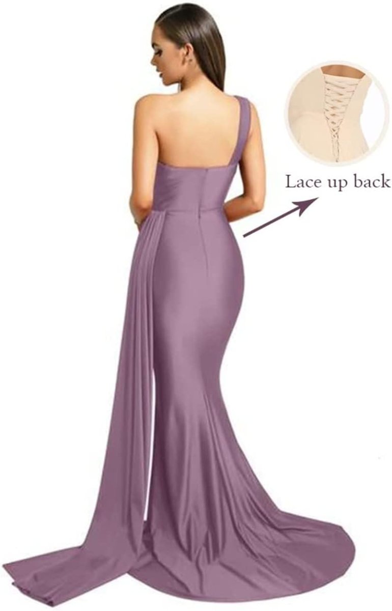 Robe De Mariée Fourreau A Traîne Détachable – Image 4