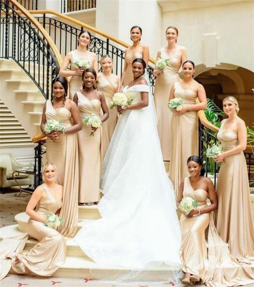 Robe De Mariée Fourreau A Traîne Détachable – Image 7