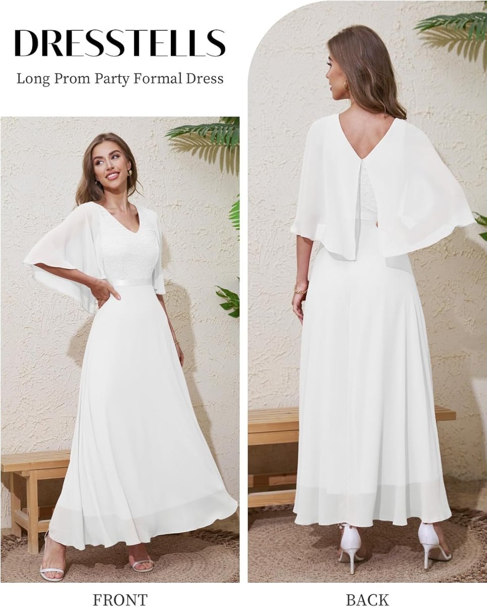 Robe de mariée A plissée simple et dentelle fine – Image 5