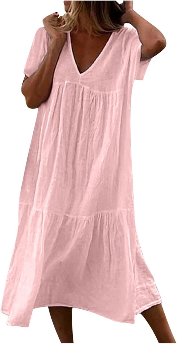 Robe Longue Blanche Boheme Mariage – Image 3