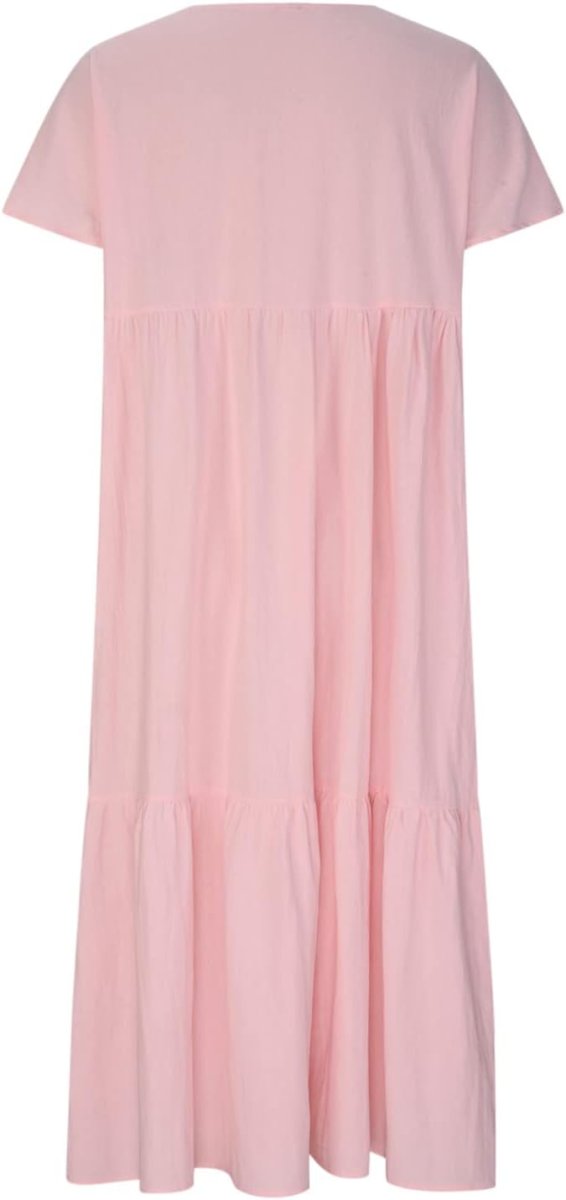 Robe Longue Blanche Boheme Mariage – Image 7