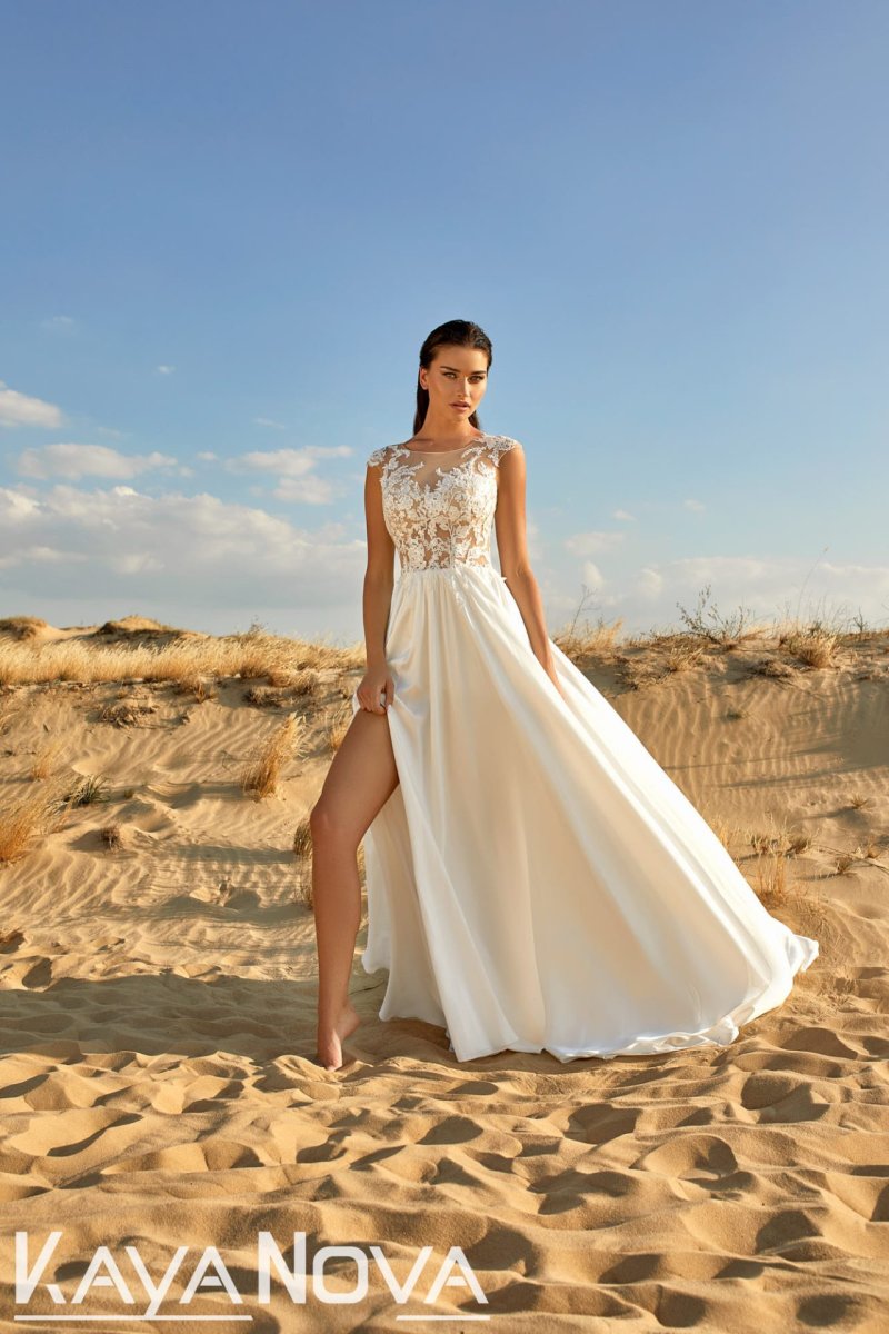 Robe De Mariée En Soie – Image 5