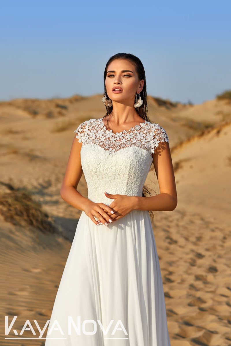 Robe De Mariée Dentelle A Bustier – Image 4