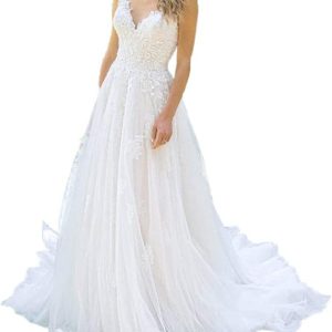 Robe De Mariée Bohème Chic Dos Nu Blanche