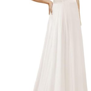 Robe De Mariée Bohème Manche Longue