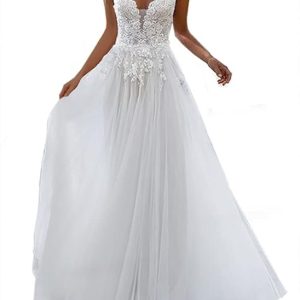 Robe De Mariée Bohème Chic Blanche