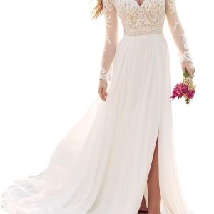 Robe De Mariée Bohème Dentelle