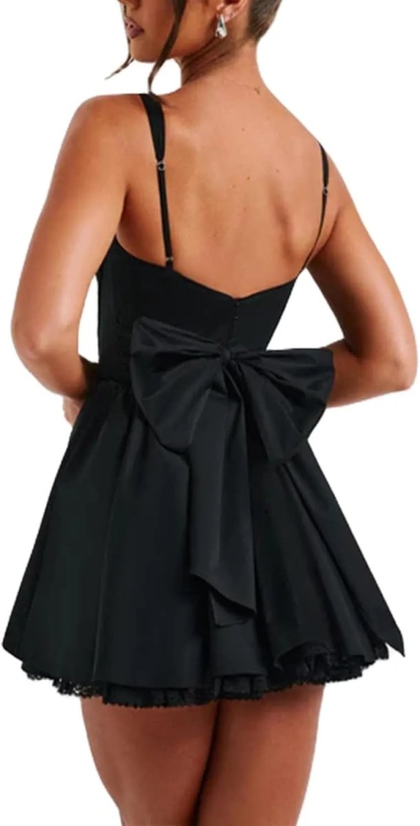 Robe Blanche Courte A Volant – Image 2