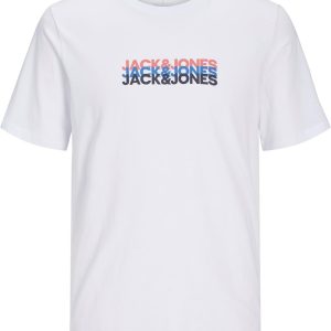 T-Shirt Crew à Manches Courtes Homme Jjcyber
