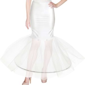 Robe De Mariée Sirène Blanc