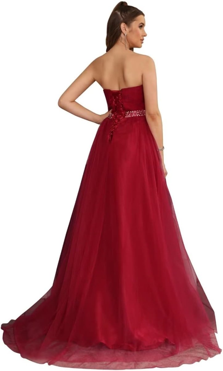 Robe De Mariée Princesse Manches Bouffantes – Image 4