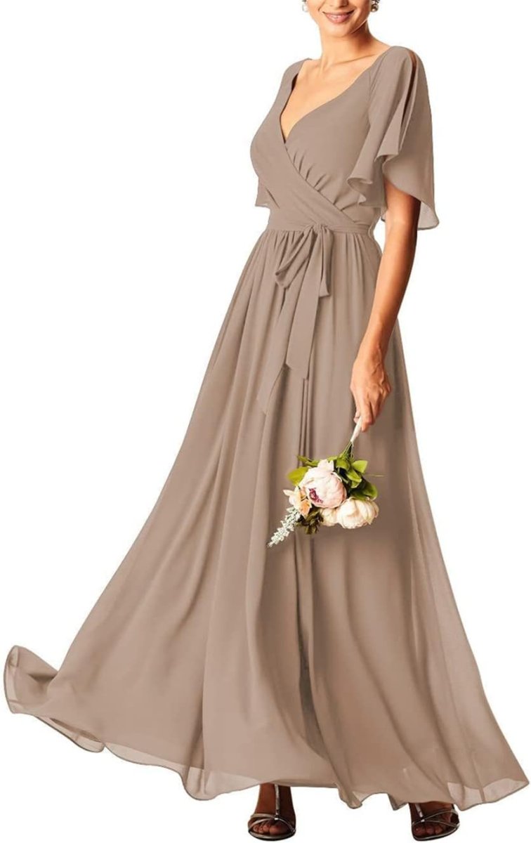 Robe De Mariée Blanche Fleurie – Image 2