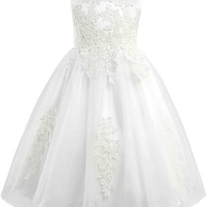 Robe De Mariée Tulle Et Dentelle Blanche