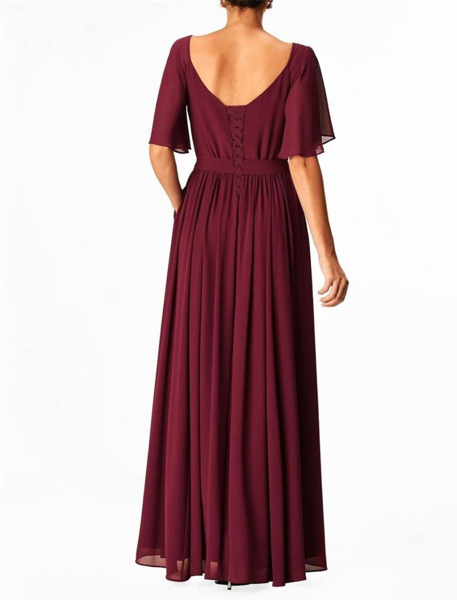 Robe De Mariée Blanche Fleurie – Image 5