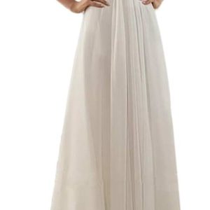 Robe De Mariée Dos Perlé Blanche