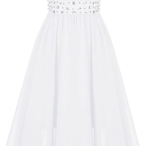 Robe Blanche Boheme Enfant