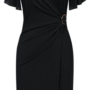 Robe de Mariée Courte Fluide Et Chic Blanche