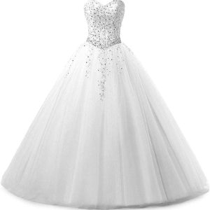 Robe De Mariée Princesse Bustier Illusion