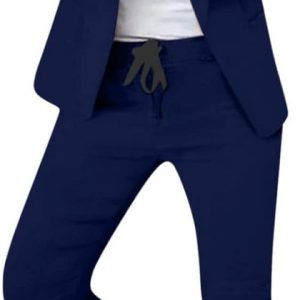 Tailleur Slim Fit Femme 2 Pièces Classique