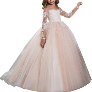 Robe De Mariée Princesse A Volants Et Appliques Florales