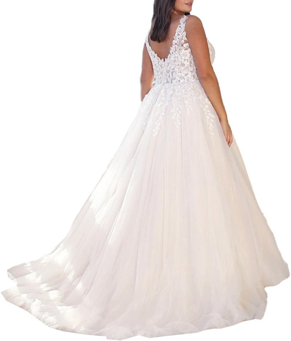 Robe De Mariée Bustier Séduisant et Jupe Fendue – Image 4