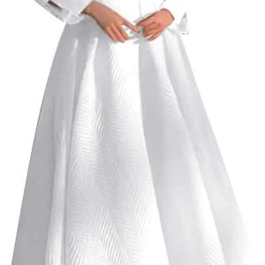 Robe De Mariée Princesse Manches Fendues Blanche