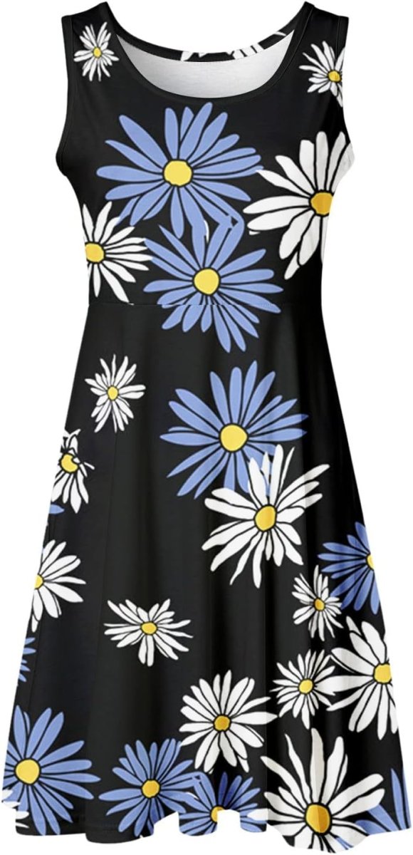 Robe Courte Blanche En Dentelle Sans Manche – Image 6