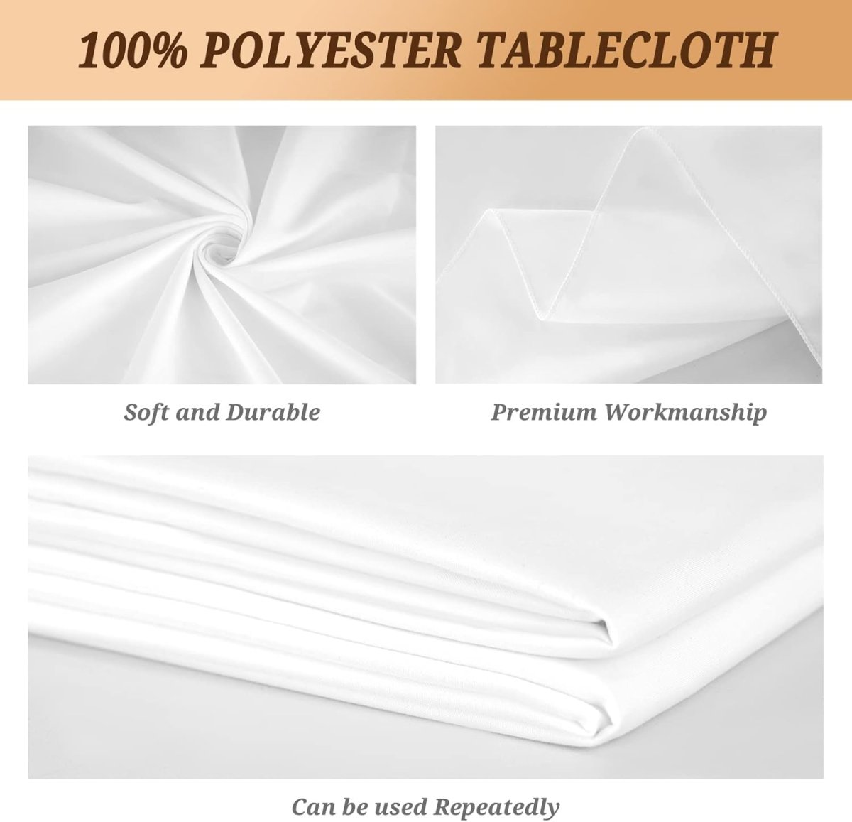 Robe De Mariée Sirène Fendu Blanche – Image 5