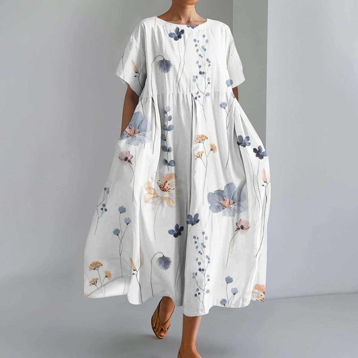 Champêtre Robe De Mariée Femme Ronde – Image 6