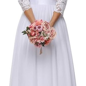 Robe De Mariée Haut Dentelle Blanche